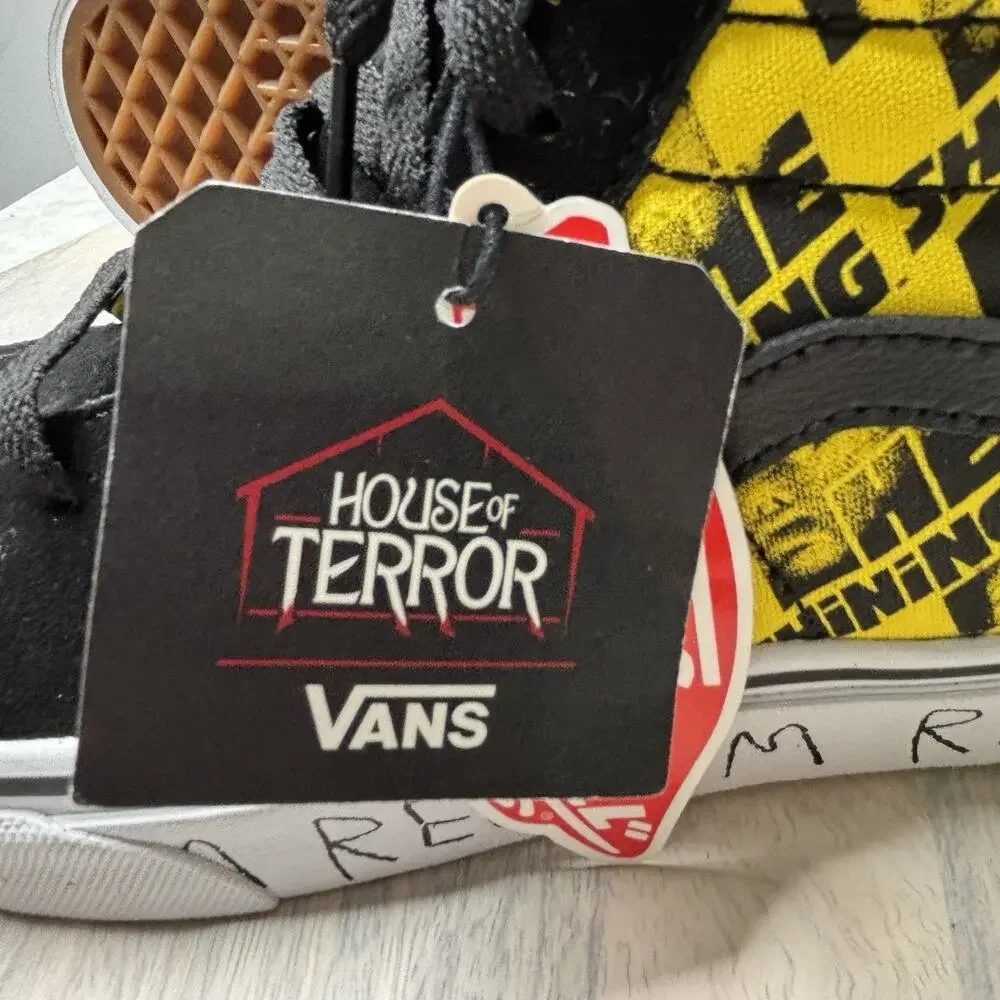 Vans x House of Terror The Shining "RedRum" Sk8-Hi Jack Torrance Womens 7 - Picture 13 of 16